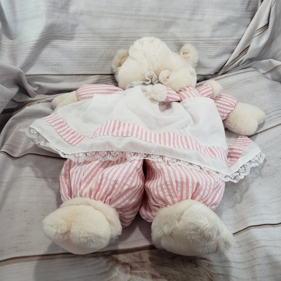 Pacifix Pink Pig With Piglet Victorian Plush Stuffed Toy 18 Inch - Picture 5 of 10